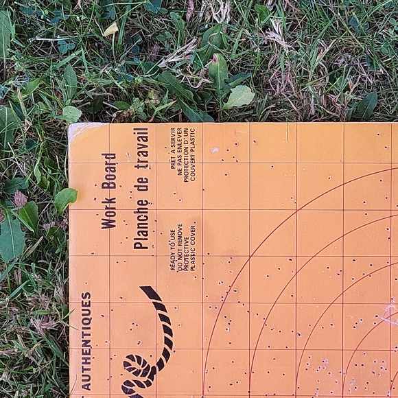 Vintage Macrame Work Board - Picture 2 of 4